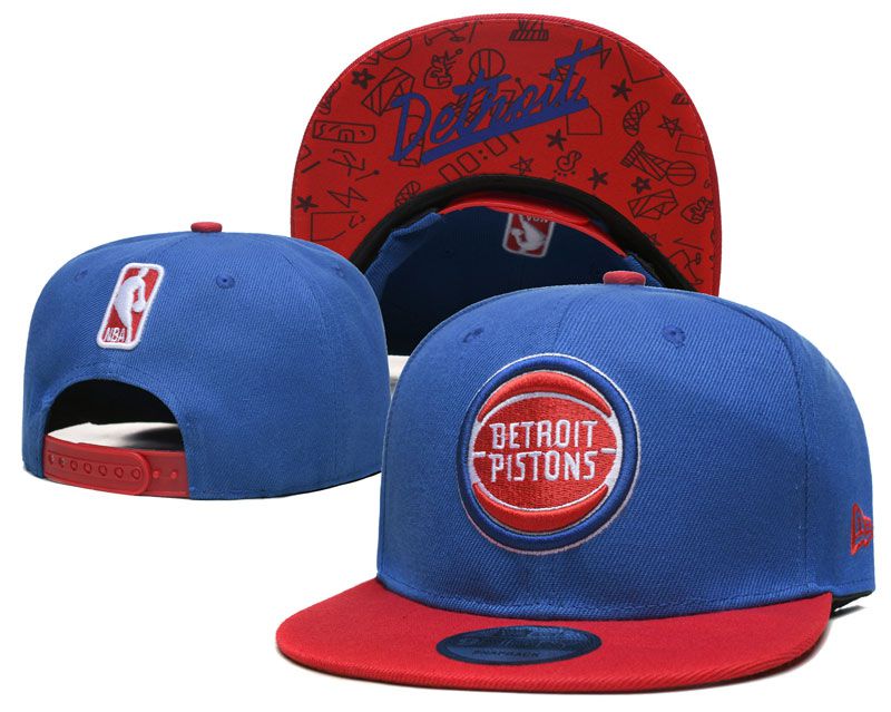 2025 NBA Detroit Pistons Hat YS202503072-0